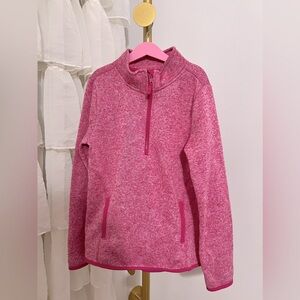 NWOT! Athletic Works Girl’s Active Quarter Zip Pullover